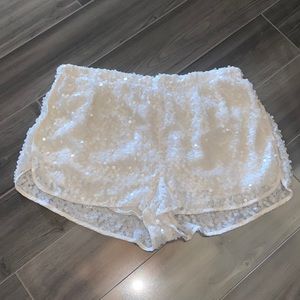 Sequined Abercrombie & Fitch Shorts